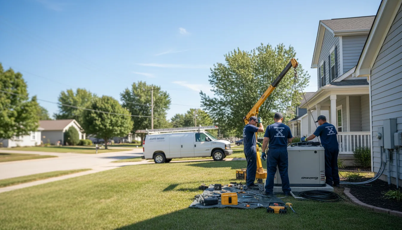 Generator Installation in Romulus, MI near me